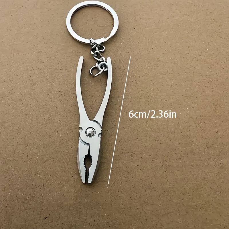 5pcs Multifunctional Tool Keychain – Creative & Practical Metal Keychain Pendants for Men & Women Perfect Small Gift for DIY, Outdoor Adventures & Everyday Use