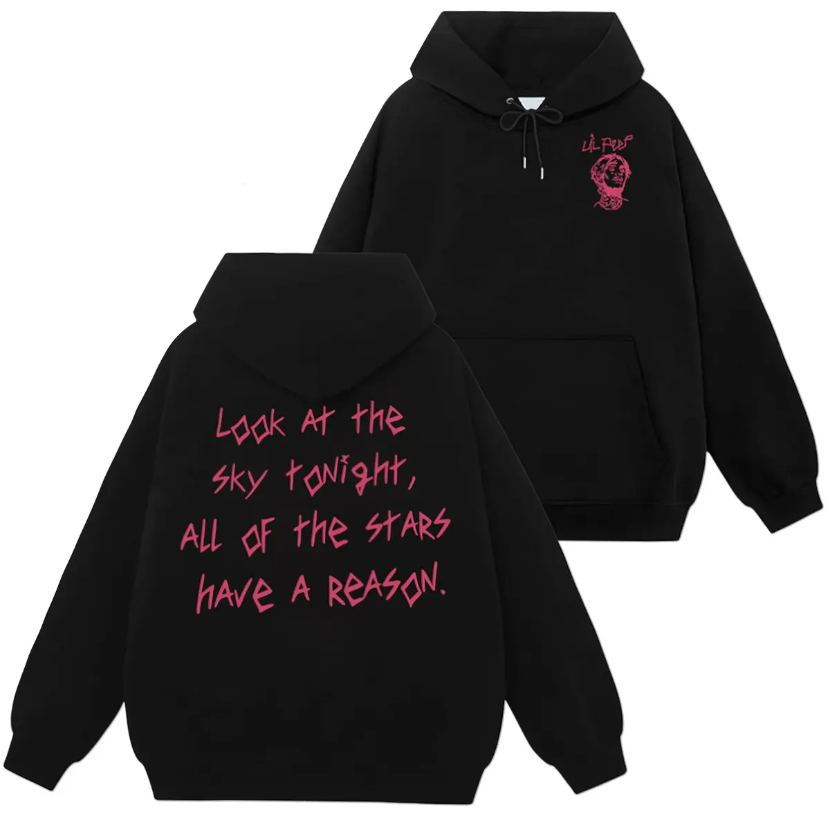 Lil Peep Fan Concert Graphic Hoodie |   Sweatshirt |   T-Shirt, Hip Hop Emo Rap Oversized Pullover Sweatshirt, Unisex Men & Women Long Sleeve Hooded Top, Autumn Winter Streetwear Casual Fan Gift