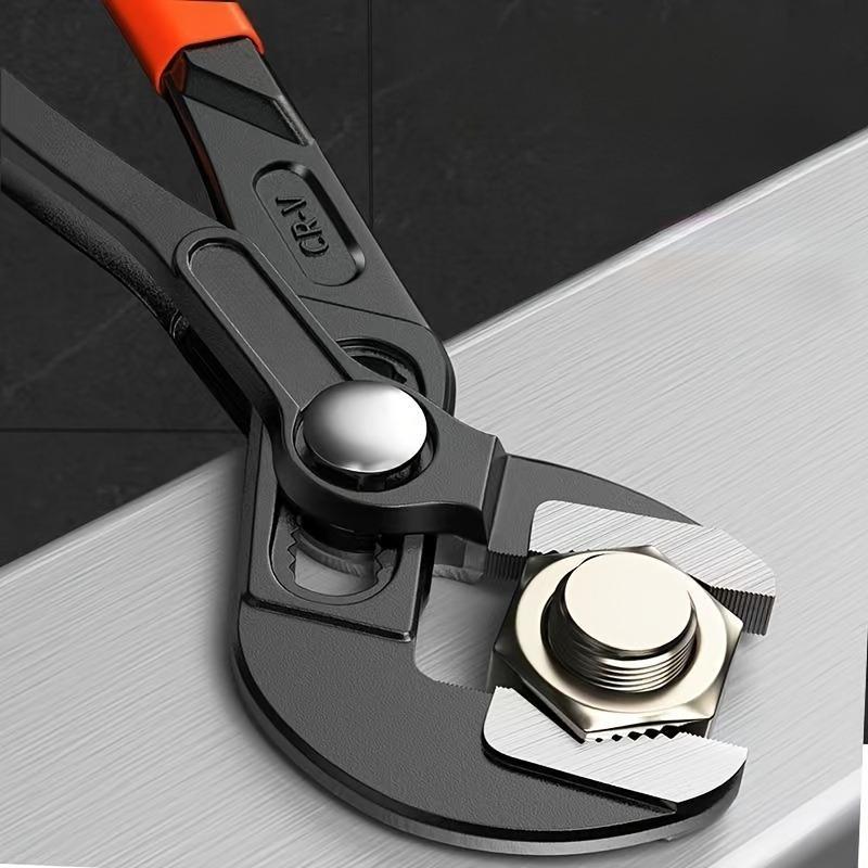 Quick Adjustable Pump Pliers, V-shaped Multi-tooth Pliers, Multi-functional Universal Pliers, Large Cutter Pliers, Quick Release Pipe Pliers