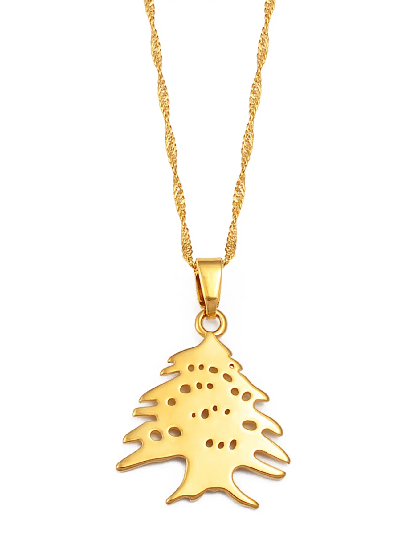 1pc Liban Pendants Necklaces Lebanese Cedar Jewelry Lebanon Map Eastern Rite Church Maronite Cross Allah Symbol