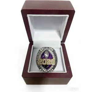 2026 Fantasy Football Championship Commemorative Ring Fan Commemorative Champion Ring Fan Collection Gift