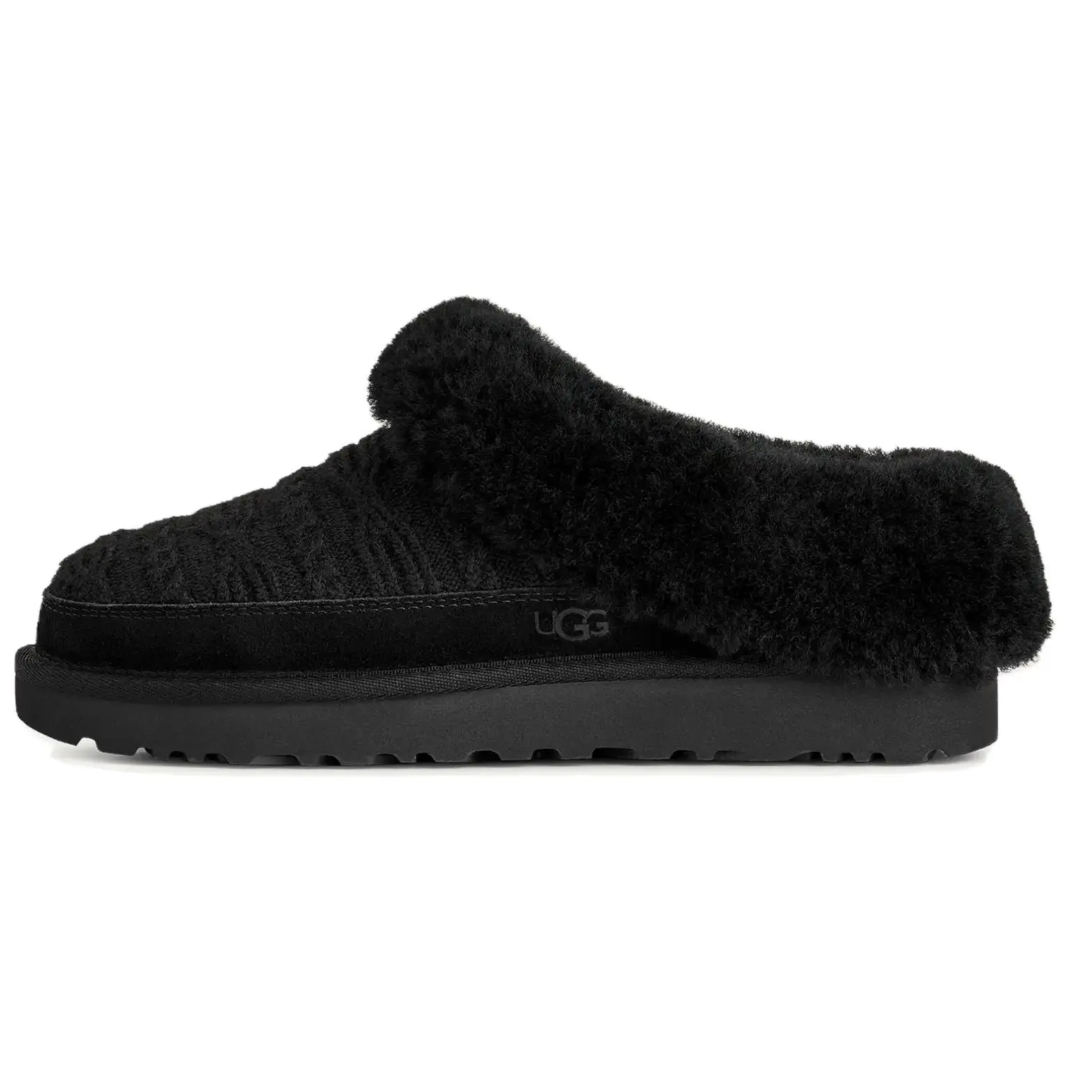 UGG Comfortable Simple Open-Toe Slippers 1174530-BLK