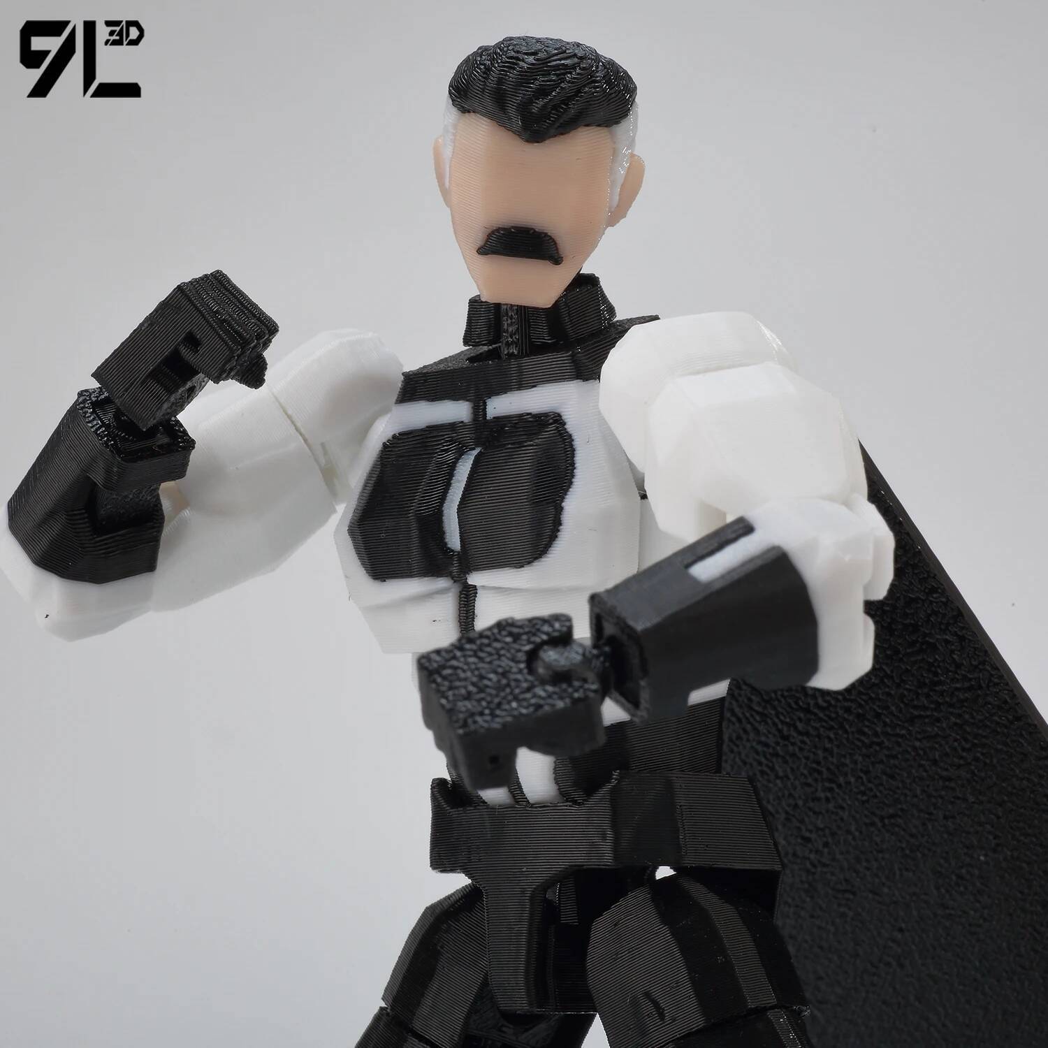 9L 3D Dummy13 Lucky13 Titan13 T13 Invincible Black And White Color Scheme Omni-Man Anime Multi-Jointed Toys Action Figures Gifts