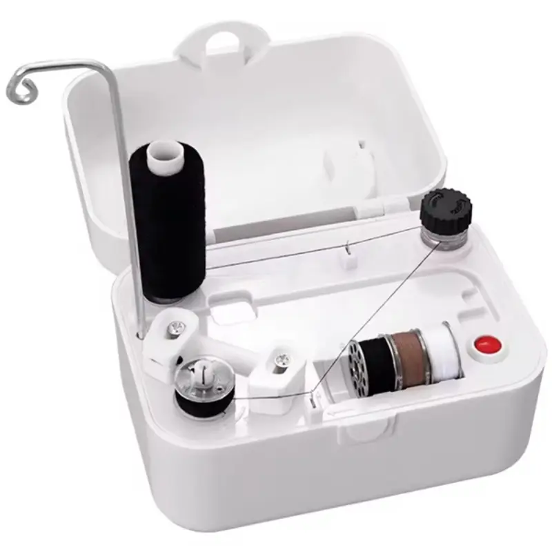 Electric Bobbin Winder with Handle, Automatic Bobbin Winder Machine, USB/battery Powered, Organizer Sewing Tool, Essential Sewing Equipment, Sewing Supplies