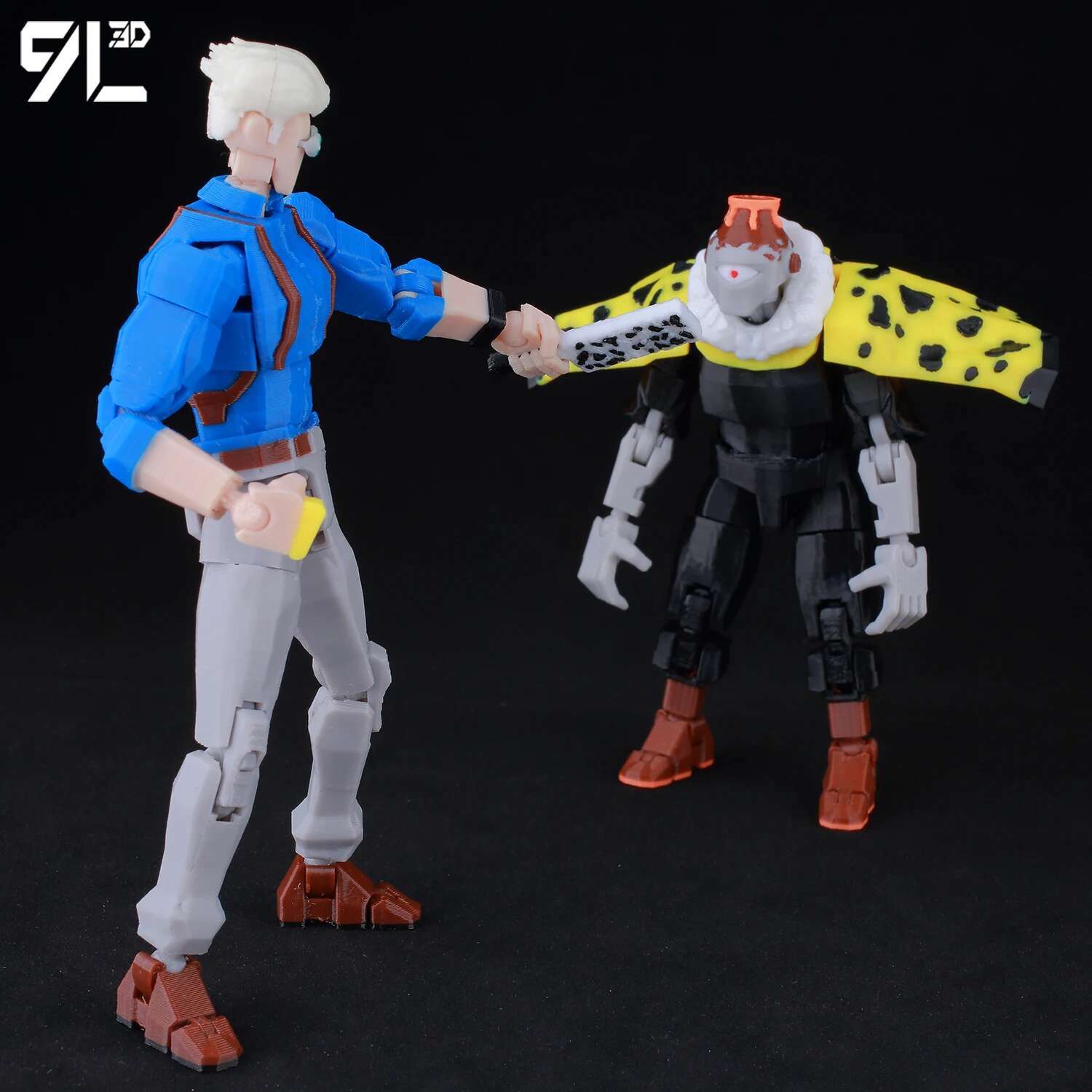 9L3D Dummy13 Nanami CT Model Anime Multi-Jointed Movable Figure Collector's Action Mannequin Jujutsu Wage Slave Diorama Building