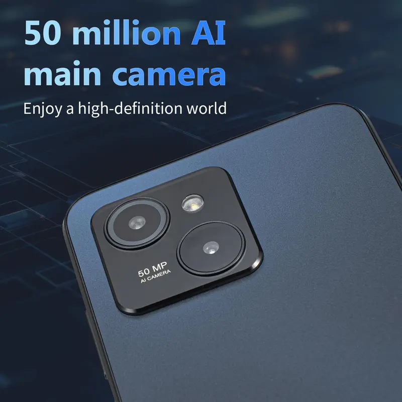 Redbeat E3 Android 14 Smartphone, 6.6 Inch HD+ Screen & 12GB+256GB