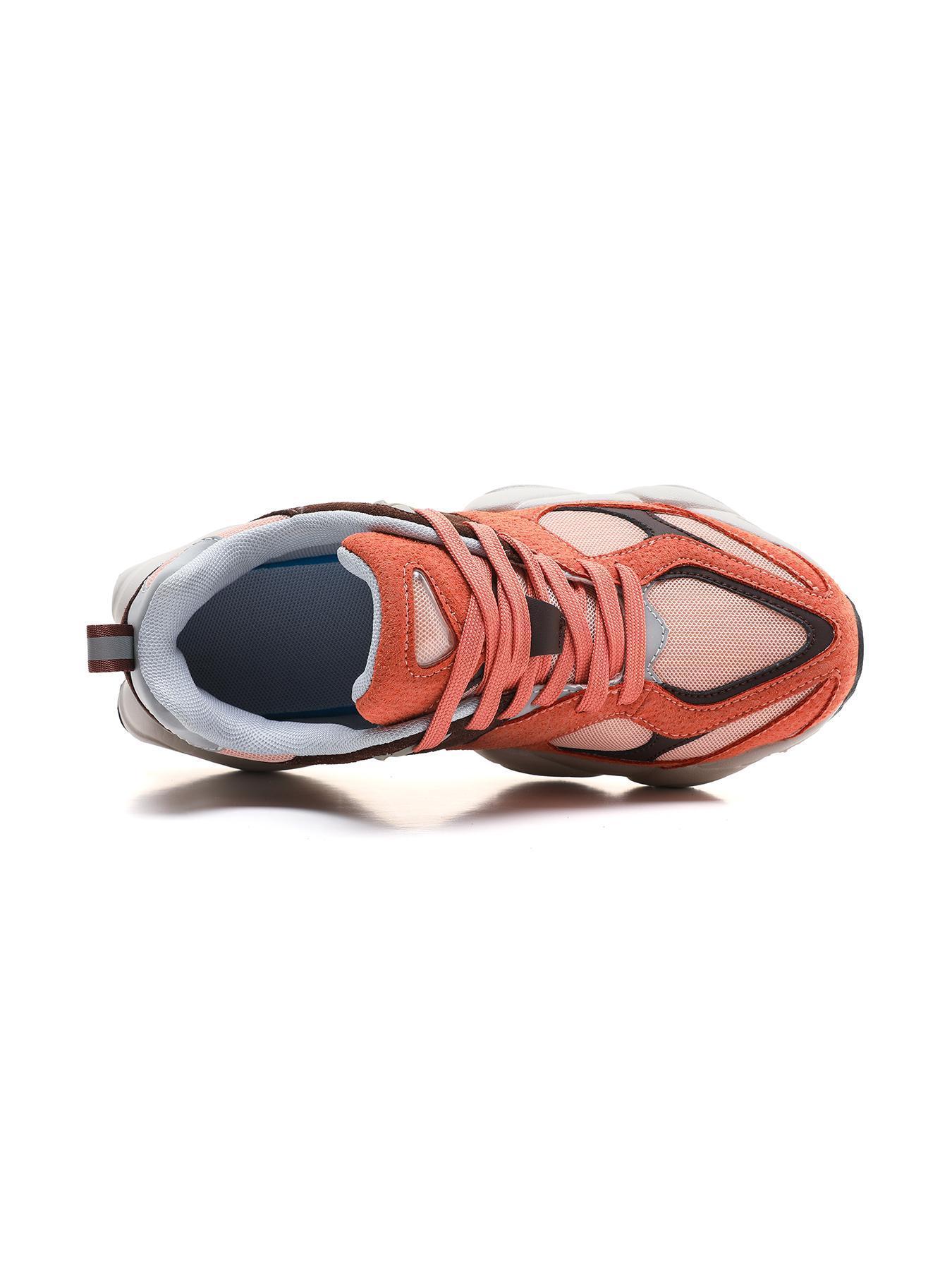 Men's Colorblock Lace Up Running Shoes, Lightweight Breathable Comfortable Sports Shoes, Gym Shoes, Athletic Running Shoes, Trendy Non-slip Sneakers for Outdoor Hiking Travel