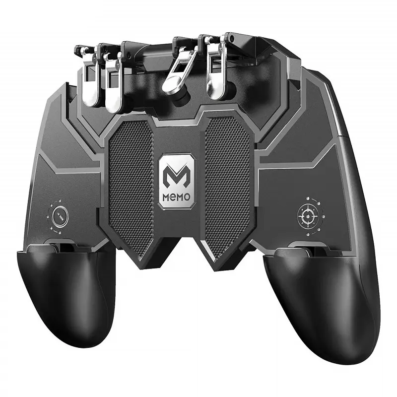 Universal Mobile Game Controller Joystick Gaming Trigger Compatible with PUBG Free Fire, Portable Phone Gamepad Handheld Gaming Pad for Android iPhone All Smartphones