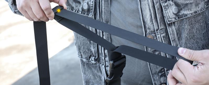 Tactical Crossbody Sling Bag,Concealed Carry Bag for Men Women,Anti Theft Crossbody Bags, CCW Bags EDC Carry Adjustable Strap Satchel