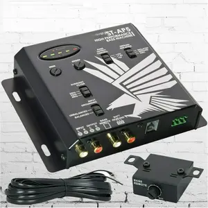 ST-AP5 Digital Bass Control Machine Bass Maximizer and Bass Restoration Processor with Epicenter Reconstruction Bass Knob Dash Mount Remote Control -2nd Gen