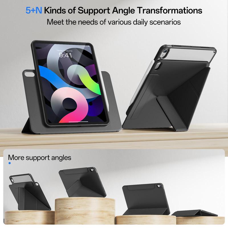 KENKE Magnetic Detachable Tablet Case, 1 Count Fashionable Tablet Protective Cover, Tablet Accessories Compatible with iPad Mini Air Pro Tablet Pc