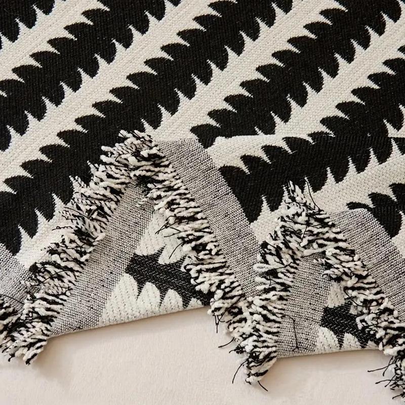 Striped Pattern Sofa Cover, 1 Count Soft Comfortable Sofa Towel, Sofa Protector for Home Living Room Bedroom, Home Decor