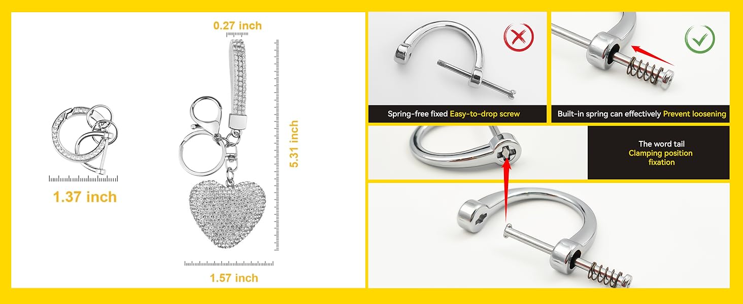 4 Button Key Fob Cover with Diamond, Compatible with Nissan Rogue Pathfinder Versa Kicks Ariya Sentra etc, Sparkling TPU Key Case and Bling Heart Decoration for Women, A-Style (Pink)