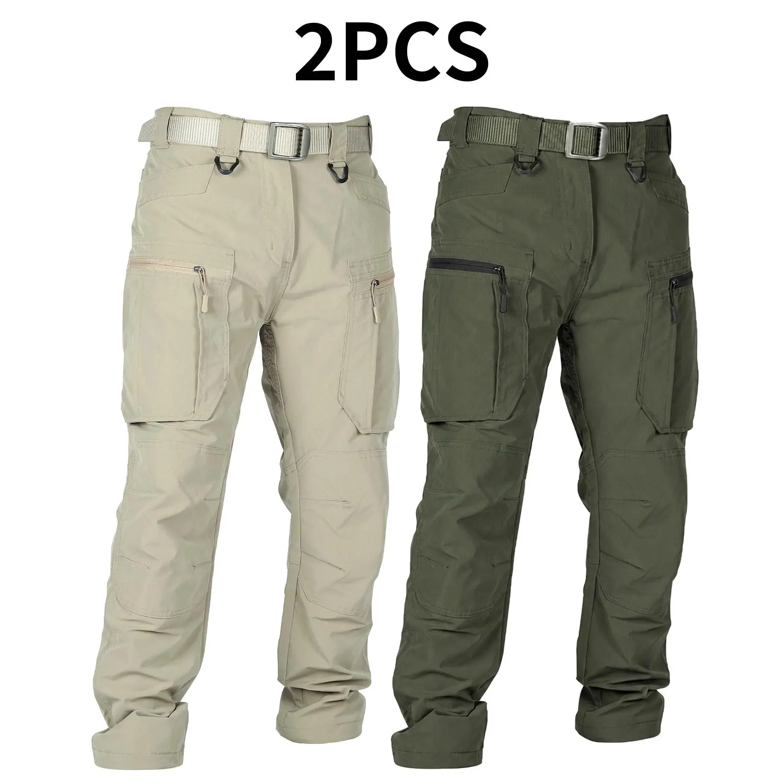 Khaki + Green