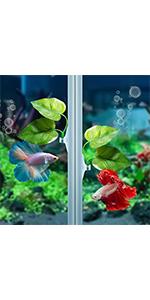 13 Aquarium Plants Cave Rock Decor Set& Fish Tank Artificial PlasticPlants,Fish Tank Accessories Small Large Aquarium Decorations Kit