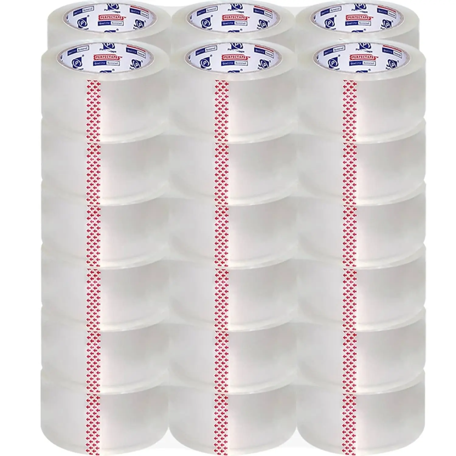 Heavy Duty Packing Tape 36 Rolls, Clear, 2.7 mil, 1.88" x 60Y | Total 2160Y, Ultra Strong, Refill for Packaging and Shipping