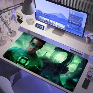 G - Green Lantern Mouse Pad Mousepad Large Gaming LockEdge Thickened Computer Keyboard Table Desk Mat