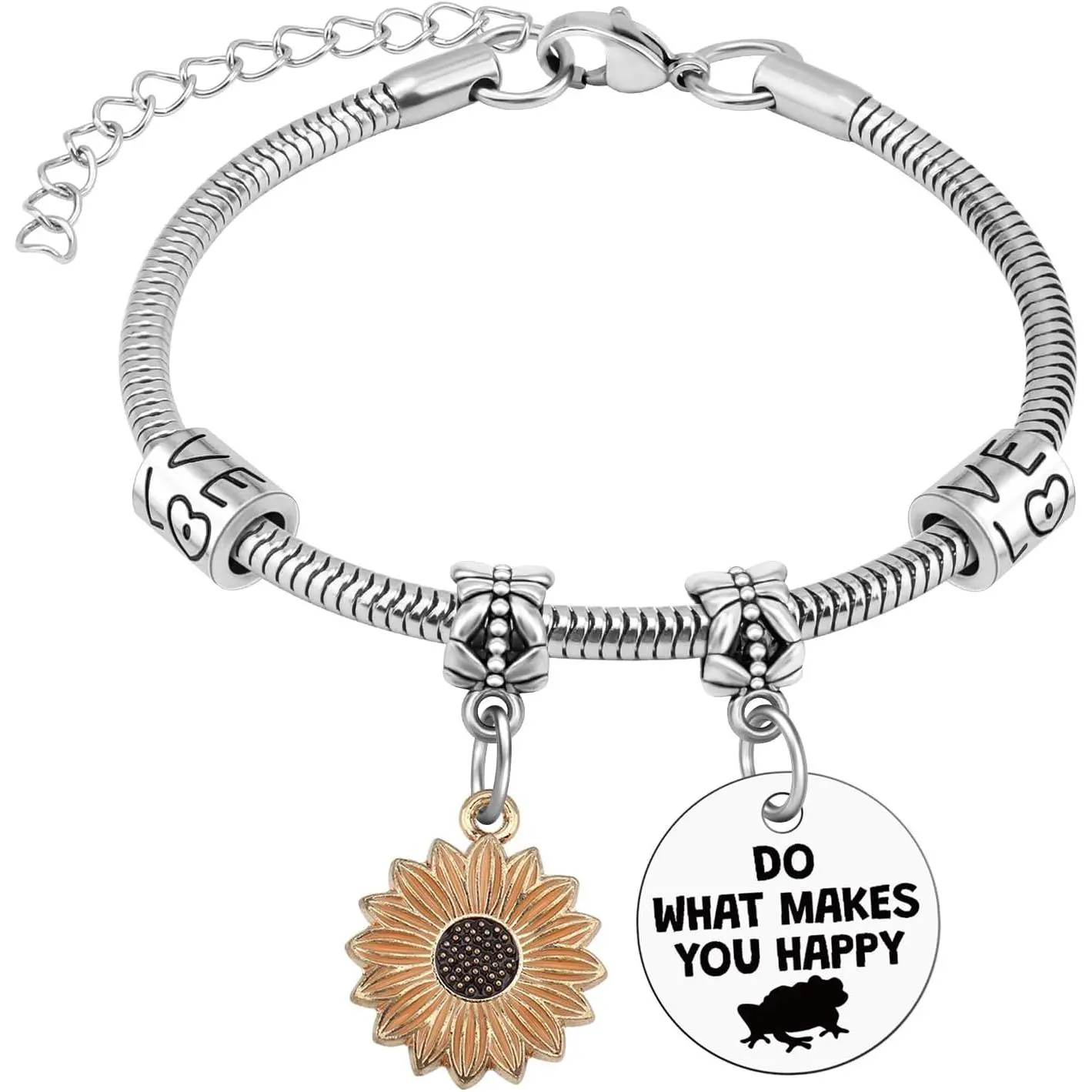 Inspirational Bracelet Motivational Encouragement  for  Daughter Sister  Bracelet