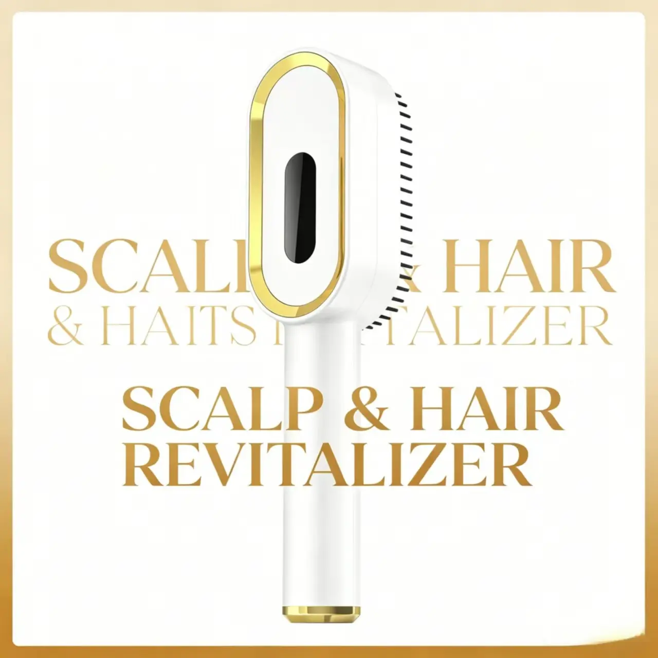 Redlight Scalp Massager Hair Growth Brush, Promotes Healthy Hair Growth, Relieves Scalp Stress, Ideal for Daily Use