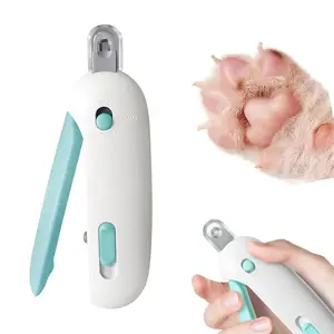 Dual Purpose Cat Claw Trimming Cutter, Portable Pet Grooming Tool Fit for 1mm to 3.5mm Cat Paw Nails, 2-Way Multi Functional Pet Nail Care Device