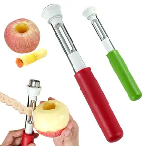 2 Pcs Two-In-One Fruit Peeler，Stainless Steel Fruit Seeder, Apple Seed Seeder, Suitable for Coring Apples, Pears, Sweet Peppers and Cakes, And Kitchen Gadgets for Fruits and Vegetables.