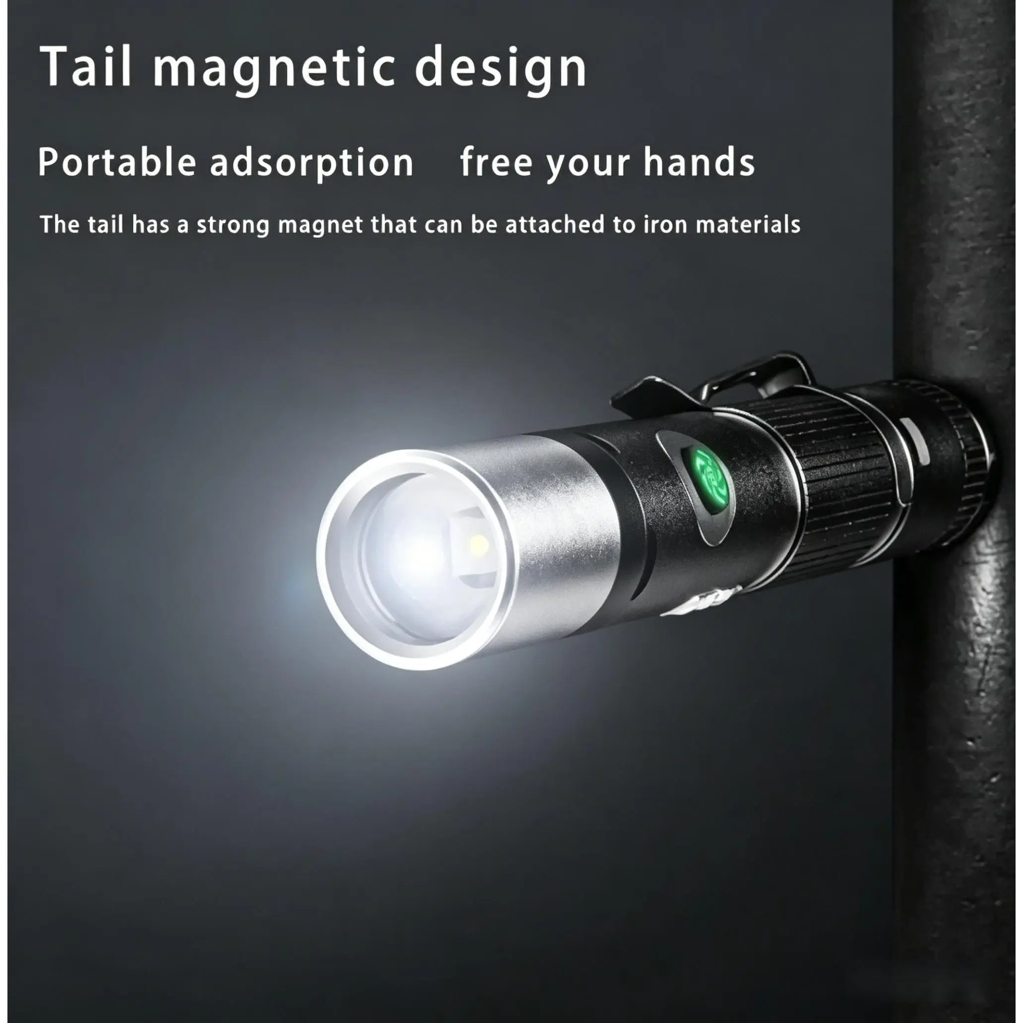 USB Rechargeable Electric Pen Light - Car Auto Repair Work Light with Magnetic Tip, Tail Ignition, Heavy-Duty Vehicle Maintenance & Interior Survival Tool for Drivers, Usb Charge