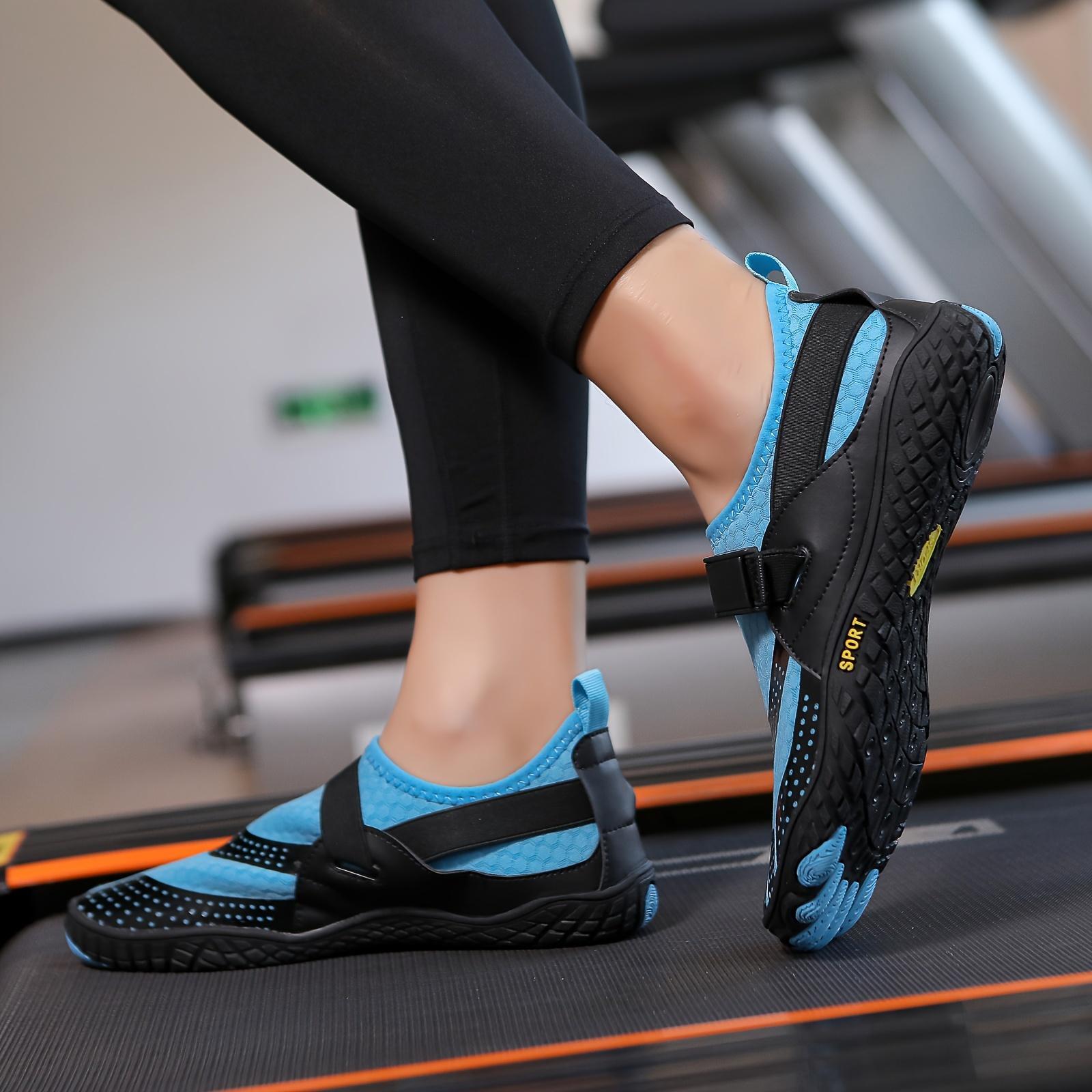 Men's river trekking shoes, wading shoes, beach shoes, reef non-slip men's quick-drying barefoot hiking shoes, swimming shoes, swimming water shoes, snorkeling shoes, suitable for beach vacations, camping, beach parties, five-finger men's shoes, soft, gym