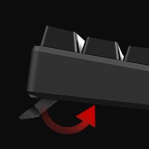 60% Gaming Keyboard and Mouse Combo, Ultra-Compact 61-Key RGB Backlit Mini Keyboard, Lightweight 7200 DPI Honeycomb Optical Mouse, RGB Wired Gaming Set for PC PS5 Xbox Gamer(White-Black)