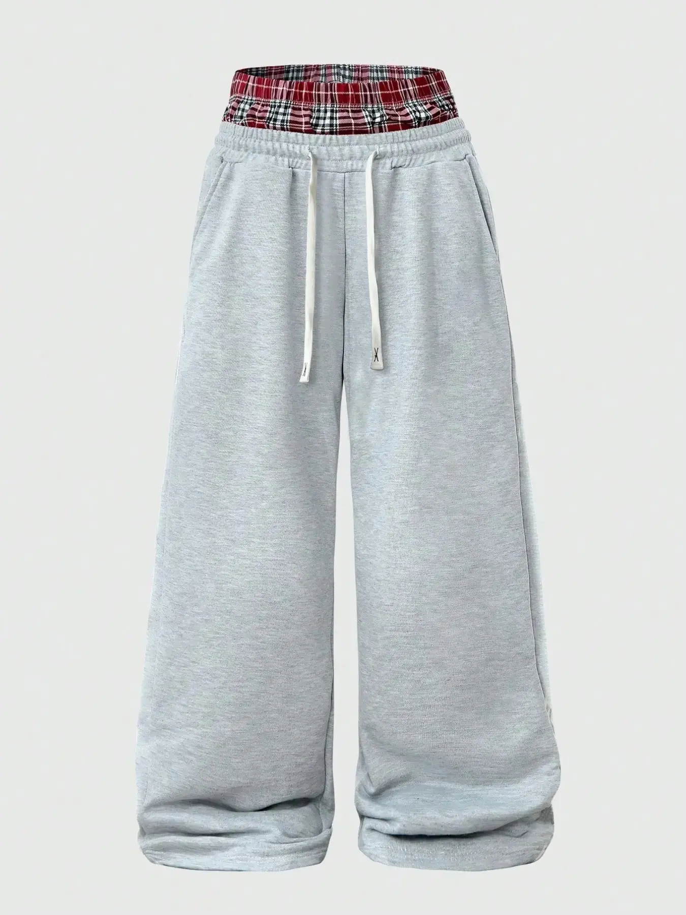 Men's Home Wear Sweatpants, Sporty Casual Street Style, Fitted Long Pants, Spring & Fall, Unlined, Letters Pattern, Casual Athleisure Pants
