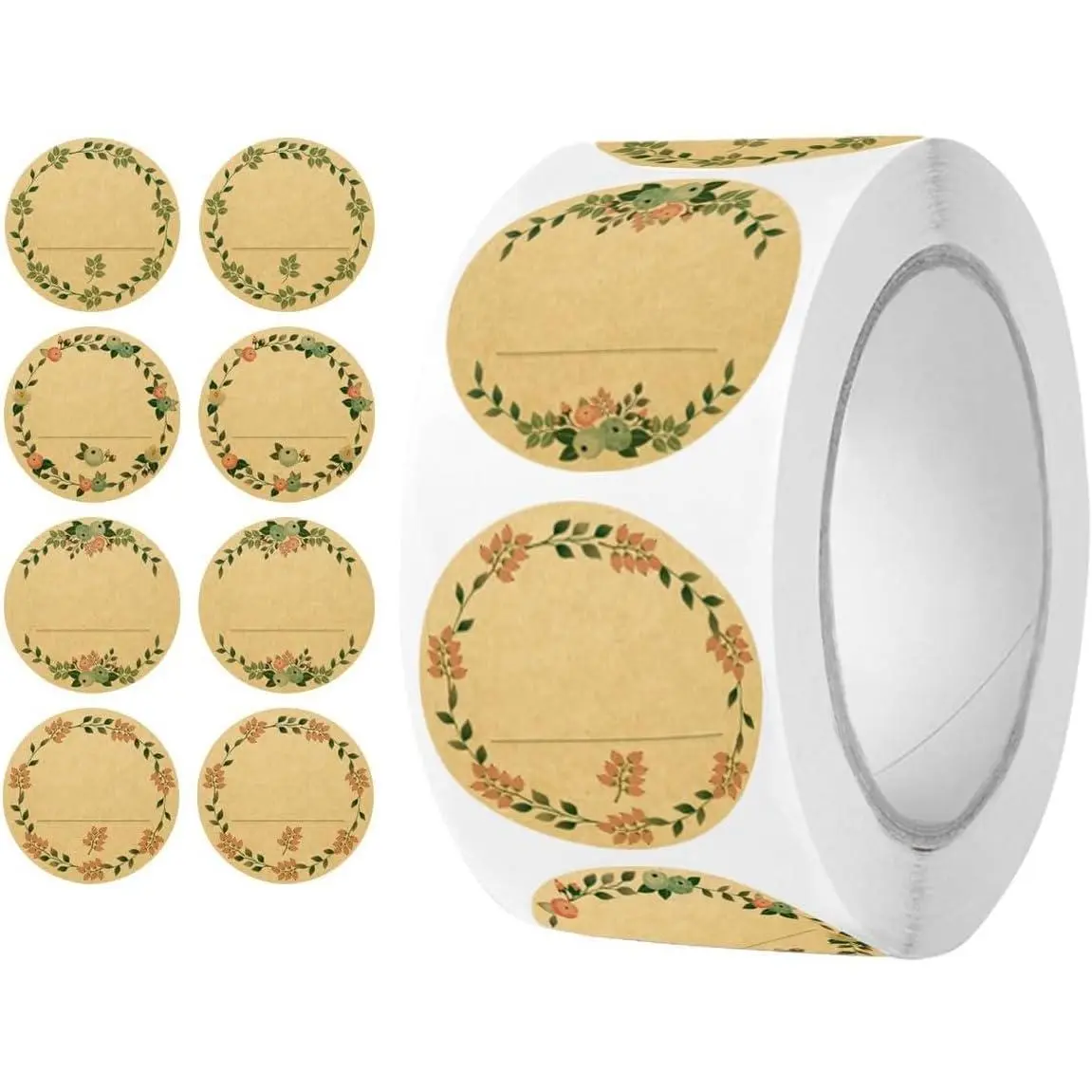 500 count/roll INS Style Thank You Stickers,  Vinyl Aesthetic Thank You  for Wedding, Party Favors, Scrapbooking, Laptop, Phone Case - Cute Colorful Decor for Teens, Adults, Boys, Girls