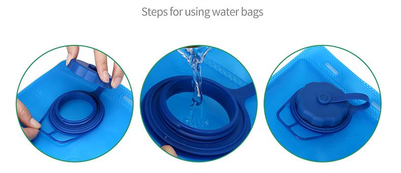 Lightweight Hydration Vest Backpack, Breathable Running Hiking Cycling Bag with Large Capacity, Outdoor Water Bladder Pack for Trail Running Camping