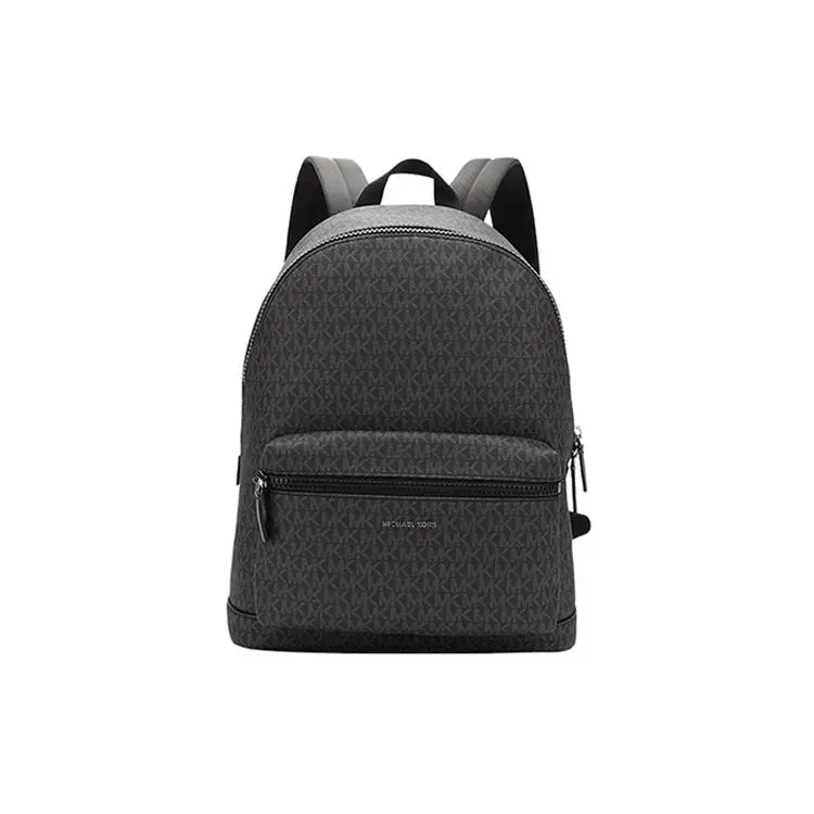 Michael Kors MK Cooper Monogram Vintage PVC Backpack, Large, Men’s, Black