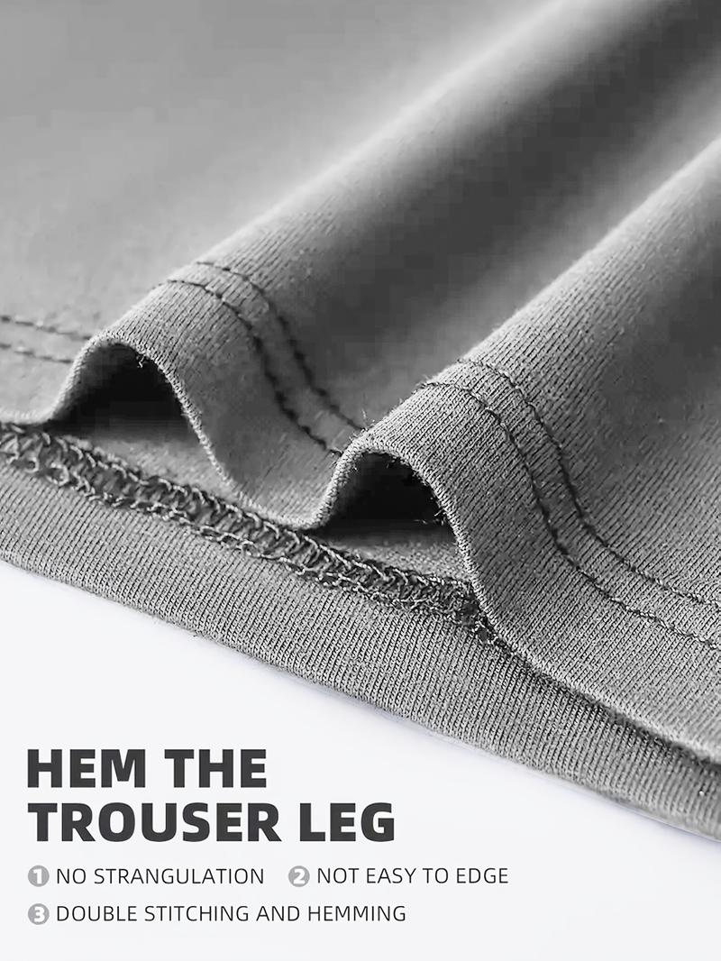 KJFISTMU Men's 4pcs Solid Color Boxer Briefs Ultra Soft Stretch Breathable Fabric Minimalist Comfort Daily Essentials Premium Basic Underwear Socks