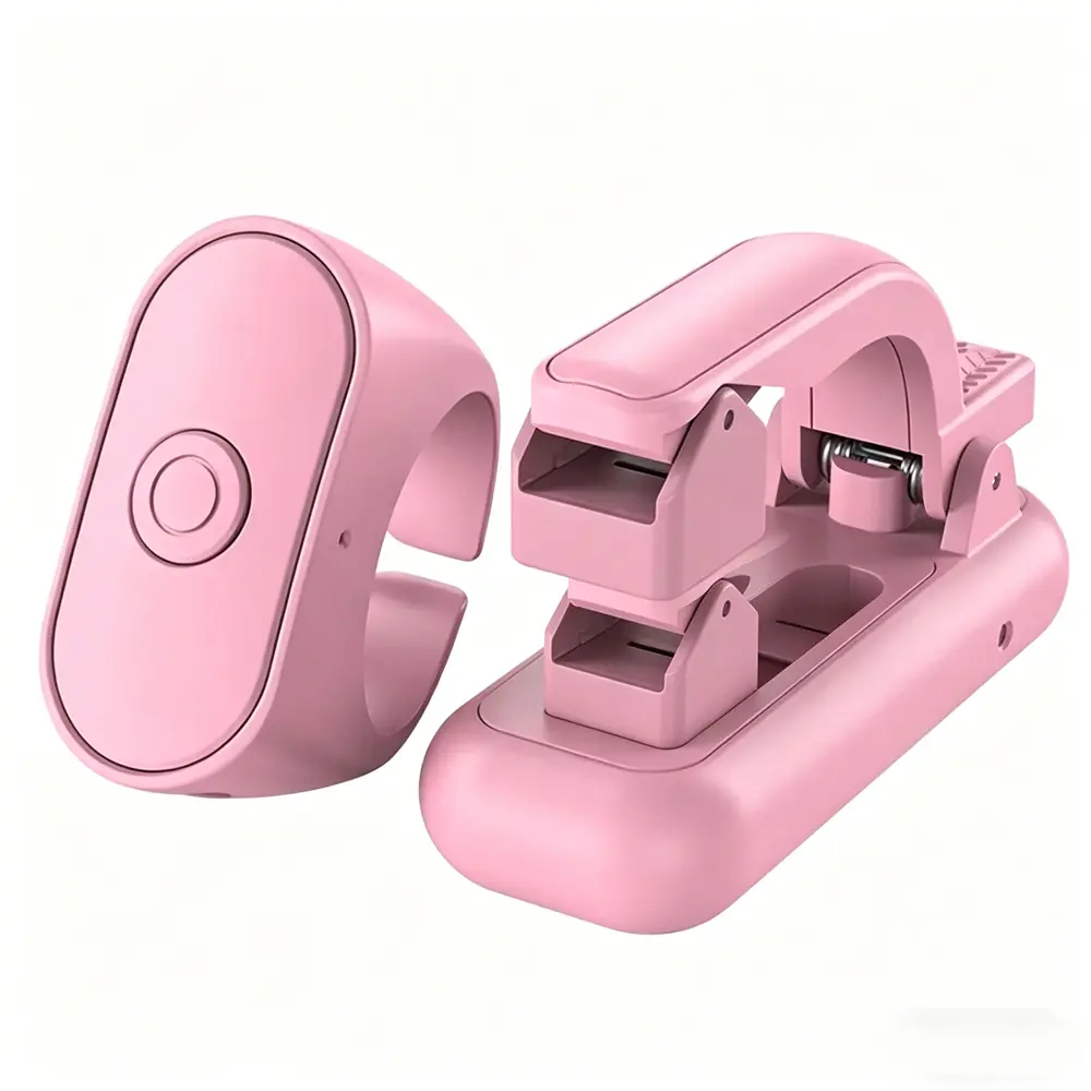 2in1 Small Lightweight Plastic Digital Wireless Page Turner Remote Control - Smartphone & E-Reader Accessory, Camera Record Trigger for Kindle & Other Readers