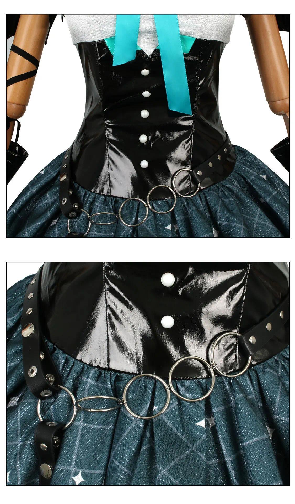 Demon Miku Cosplay Rascal Costume Miku X Rascal Little Devil Halloween Miku Villains Rascal Fanart Rasukaru Outfits Miku Cos # 1