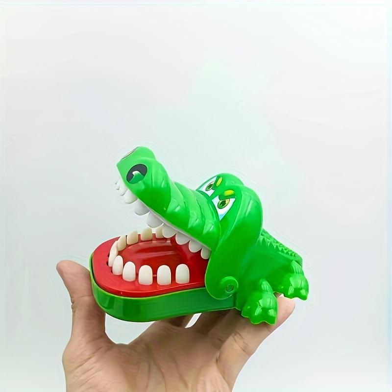 Interactive Crocodile Finger Bite Toy - Interactive Party Tabletop Game Toy, Suitable for Multiple Players - Pull-String Game for Children 3 and Up, Perfect Party Gift Cat Ear Plushie Mystery Box Mini Suction Cup Basketball Hoop