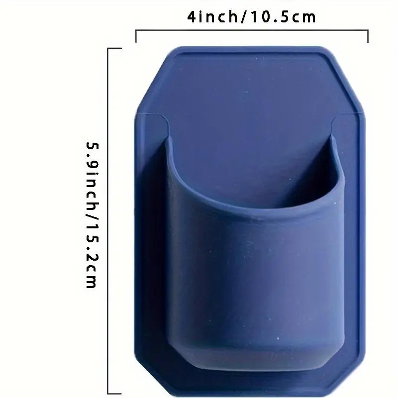 Silicone Wall-Mounted Organiser, Bathroom Shower Beer Rack, Drink Cup Holder, Coke Can Holder, Phone Shelf