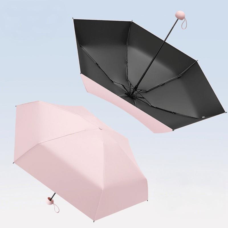 Compact Travel Umbrella, Foldable & Uv Protective Folding Umbrella, Wind Resistant Umbrella, Portable Umbrella for Girls & Women, Perfect Mother's Day Gift, Windproof Folding Umbrella