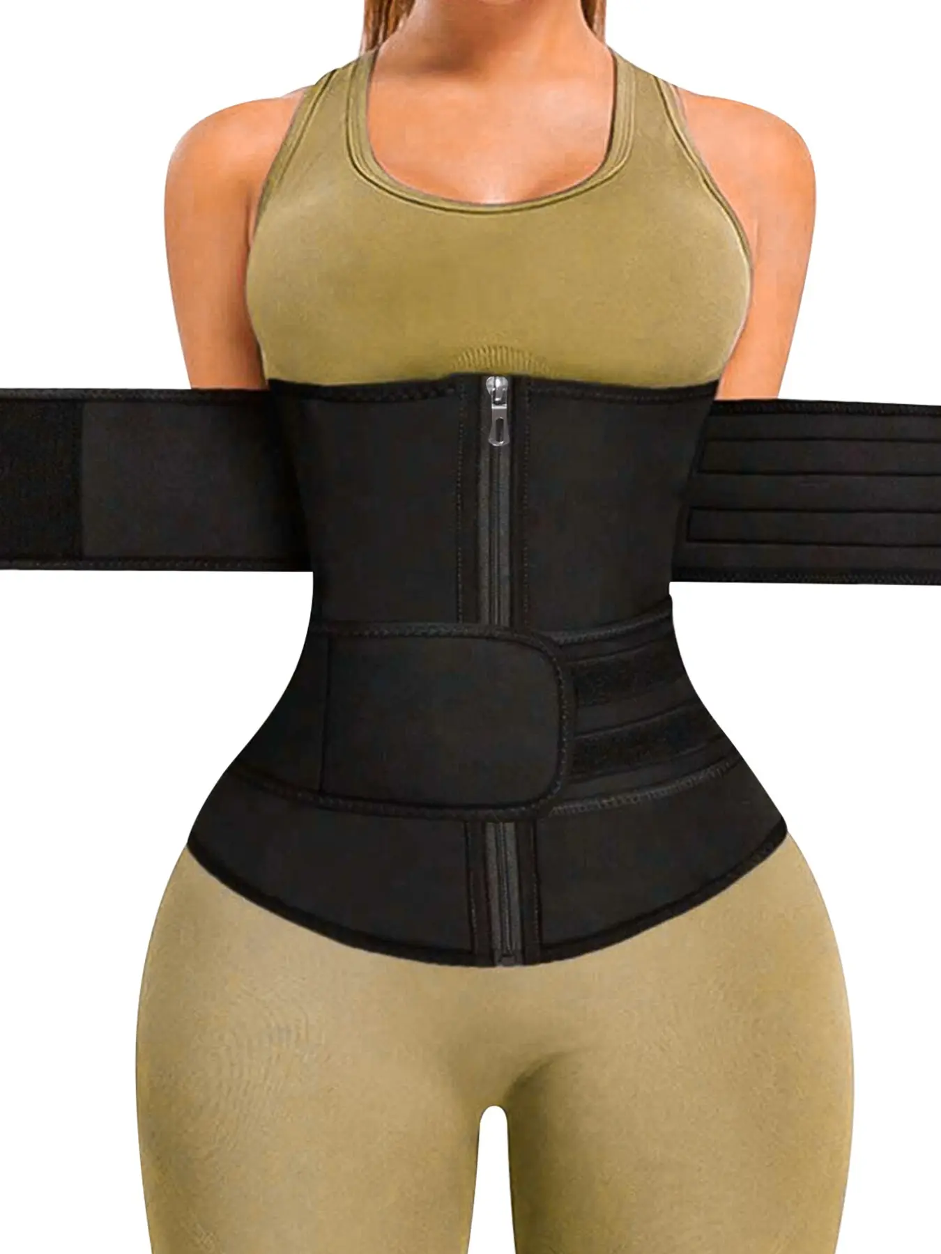 Women's Waist Training Belt, Waist Cinch Trimmer, Sauna Tummy Control Belt, Sports Waistband, Tummy Shaper, Abdominal Trainer, Workout Waist Cincher