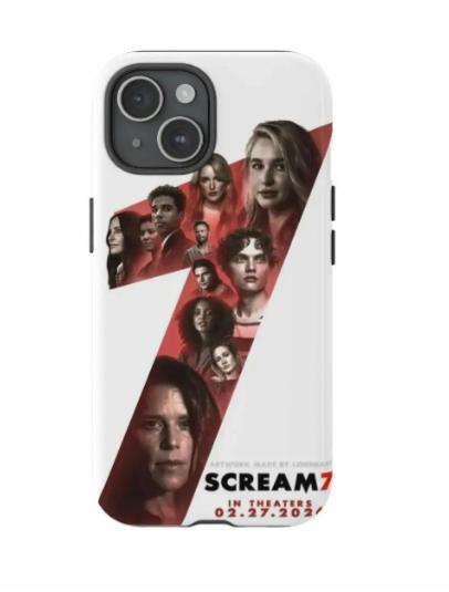 Scream 7 30th Anniversary of Scream Tour 2026 Movie Double-layer durable phone Cases For iPhone 17 16 15 14 13 12 Promax Pro Plus, hard shell protection ,Unique design,best Gift