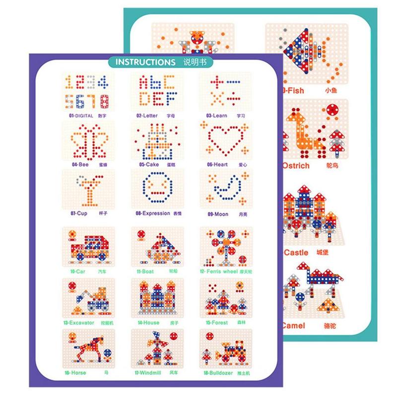 Kids Tool Set, 351 PCS Tool Kit w/ Electric Drill, STEM Montessori Educational Toys,Design and Drill Toy for Boys, Electric Drill with Toolbox, Creative Engineering Building Toy, Boys Birthdaty for Age 6-12