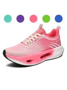 Unisex Breathable Mesh Athletic Running Shoes: Supportive Wrap Design, Sporty & Outdoor Training Shoes, Active Footwear