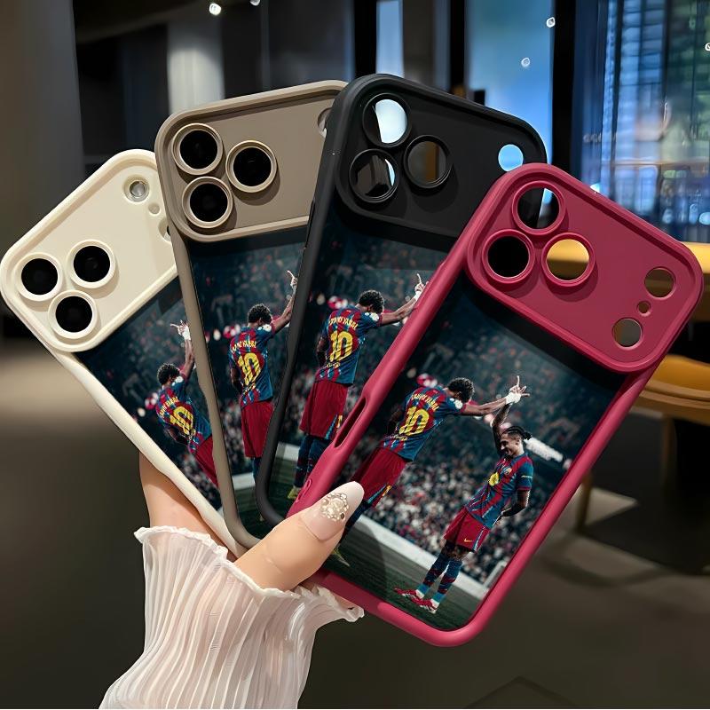 World Cup Yamal Soft&Flexible TPU Silicone Phone Case For iPhone 17 Pro Max AIR 16 15 14 13 12 11 Plus XSMAX Cases Durable|Shockproof|Full Camera Protection|Anti-Scratch|Anti-Fingerprint|Slim Fit|Gift For Girlfriend/Men/Women