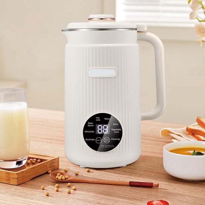 Nut Milk Maker, Multi-functional Soy Milk Maker, Blender Machine, Can Make Coconut Milk, Oat Milk, Soy Milk, Plant-based Milk, And Juice, Small Kitchen Appliance With 12-hour Timer Function