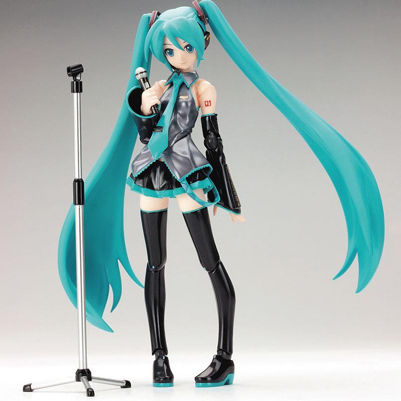 Anime FIGMA Hatsune Action Figures Movable Joints Contain The Props Desktop Decoration Collection PVC Model Toys