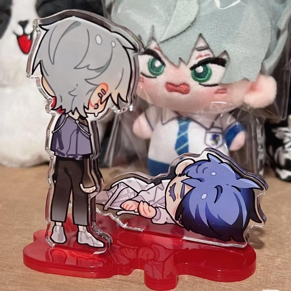 Alien Stage Ivan till Anime Action Figure Acrylic Stand Toy Model Desktop Ornament DIY Accessory Gift