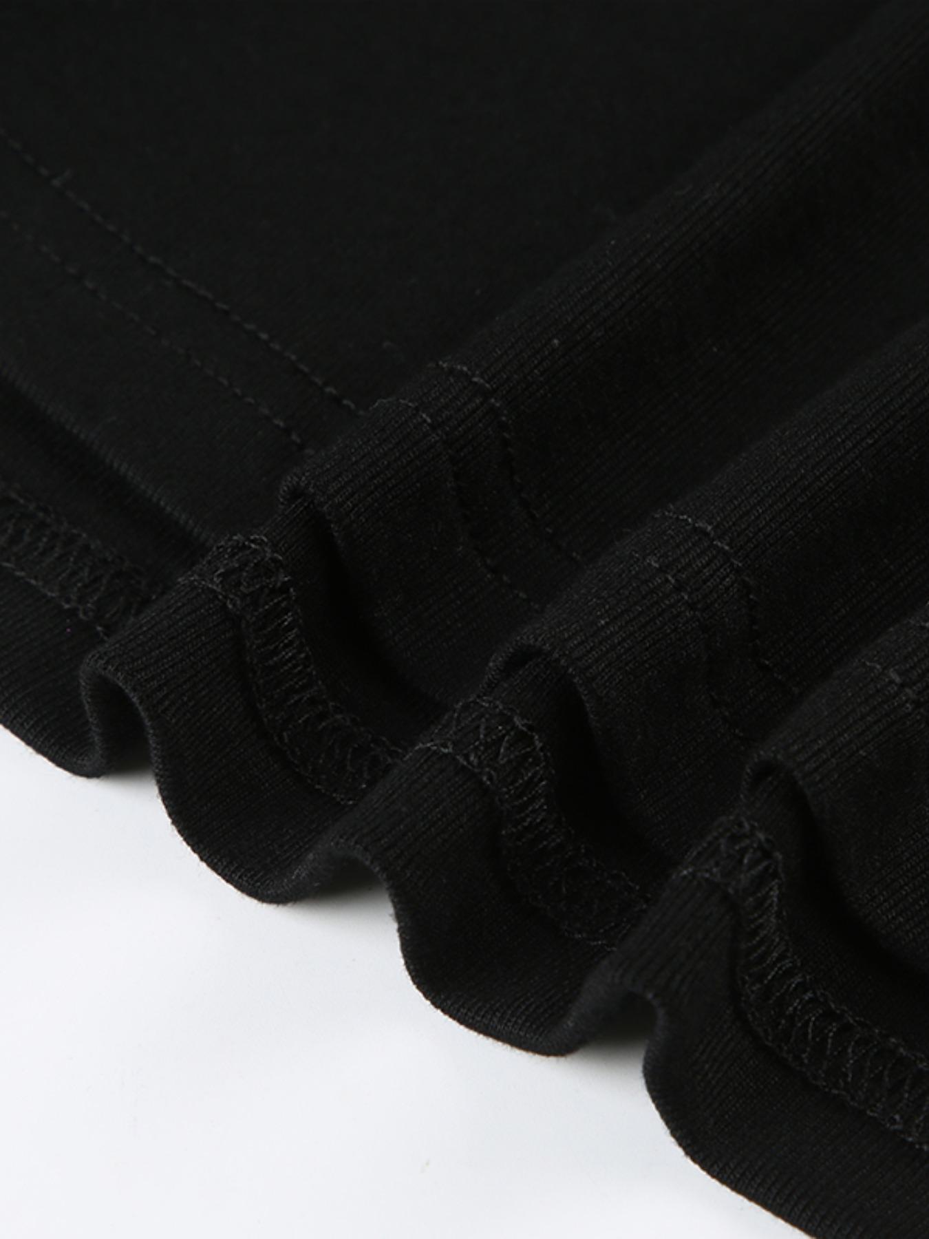 Women's Plain V Neck Tee, Casual Short Sleeve T-shirt for Summer, Ladies Clothes for Daily Wear, Top