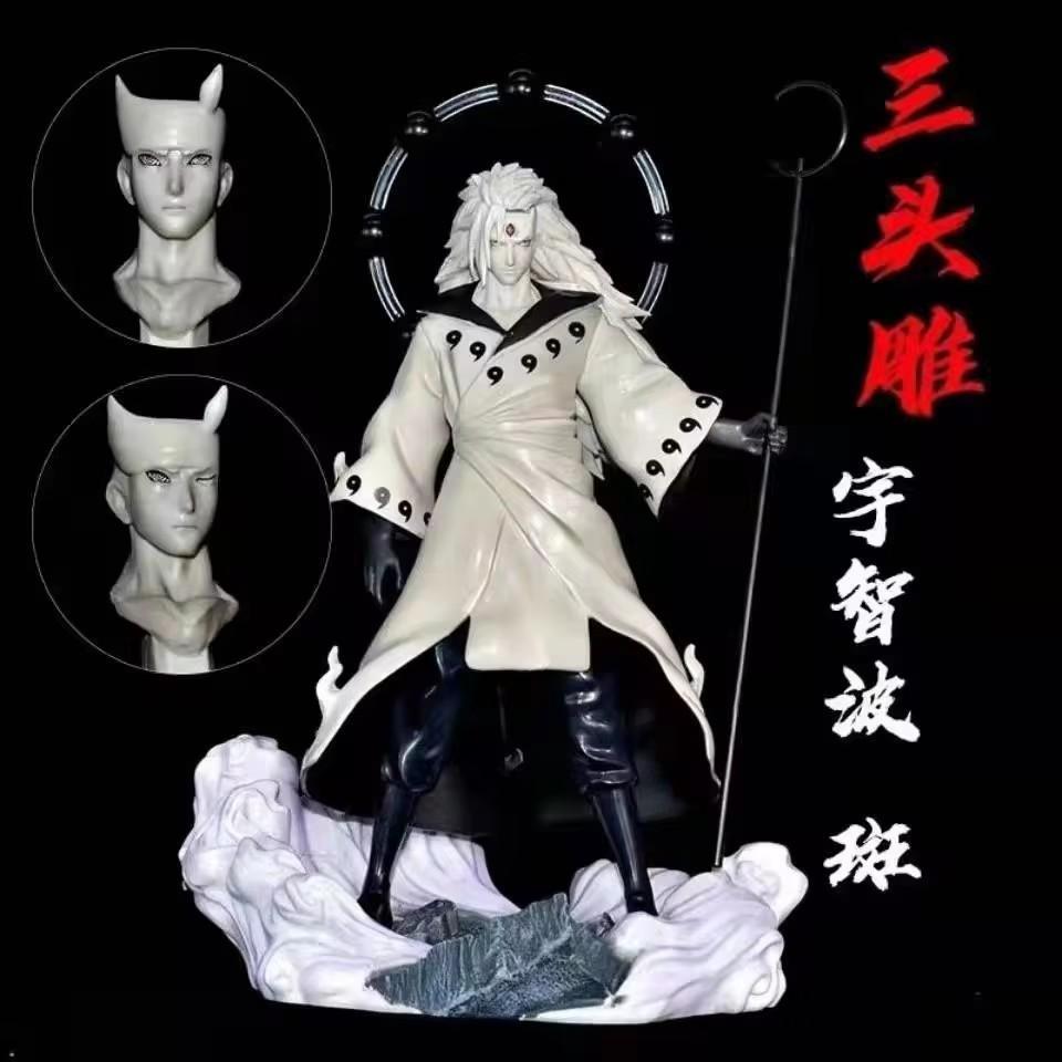 28CM Cartoon Anime Uchiha Madara Jinchuriki Form Ver. PVC Action Figure Collection Doll Model Statue Kids Toys Gifts