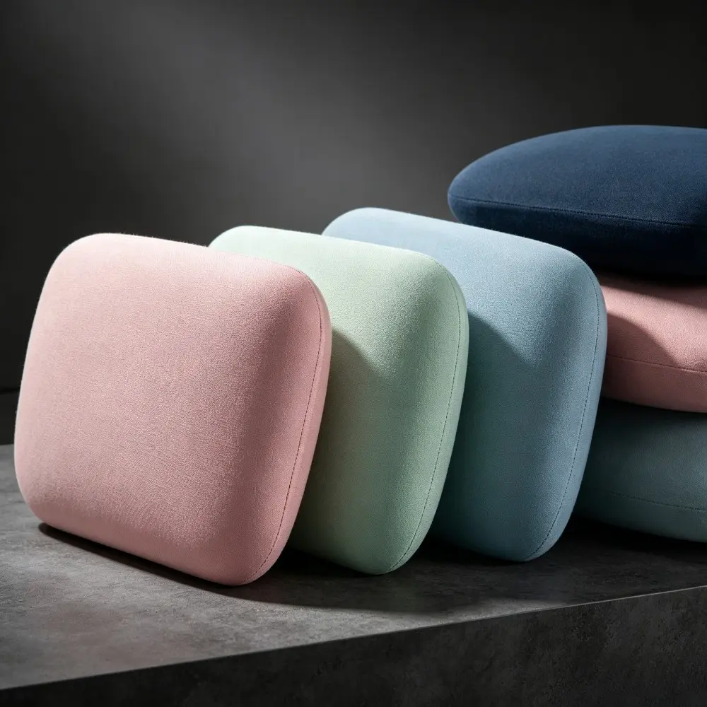 Ice‑Silk Office Nap Pillow, Sponge Desk Rest Cushion For Face‑Down Napping, Multi‑Functional Small Bolster For Waist‑Support And Hugging Use In Workplace, Study‑Room And Indoor‑Rest Daily‑Use Practical Scenarios