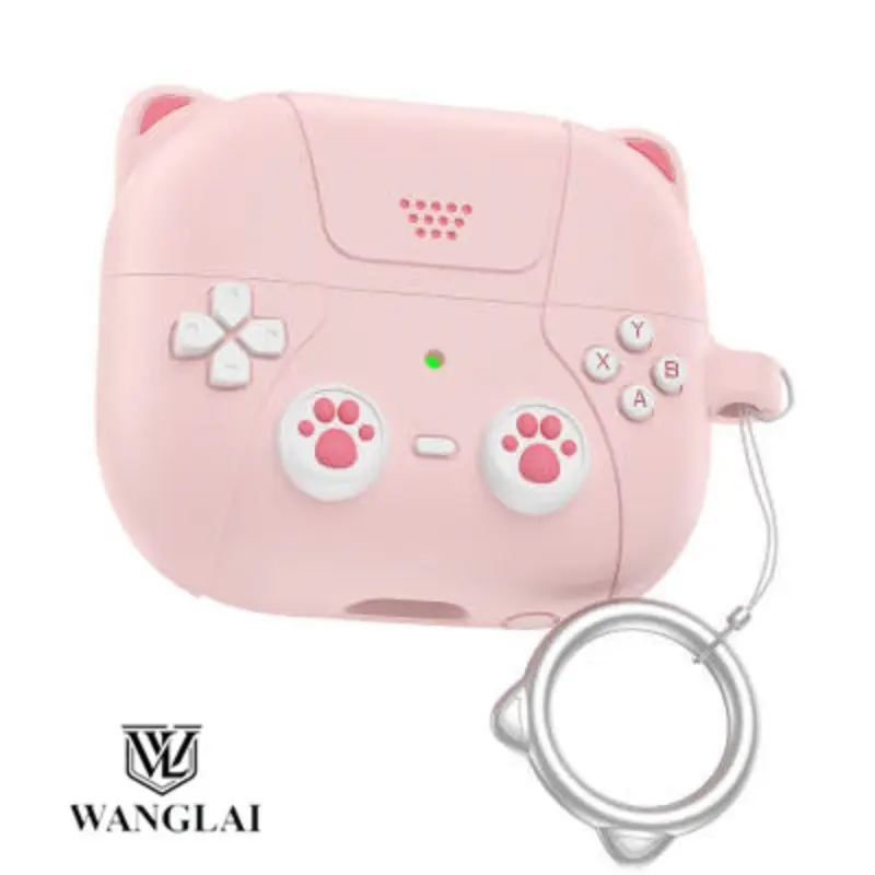 High-Quality Luxury Aesthetic Design Cute Cat Earphone Case for Samsung Galaxy Buds3/3 Pro/fe, Multi-Color Silicone, Protective Cover